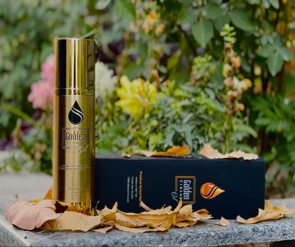 Golden Strand Oil – 100% Natural Premium Herbal Hair Oil (120ml)